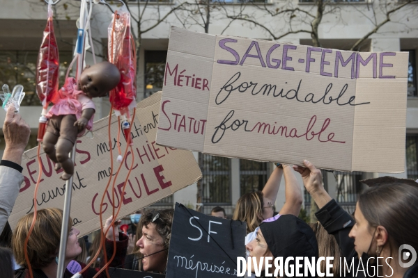 Les sages-femmes en colère