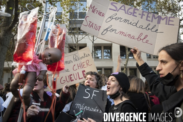 Les sages-femmes en colère