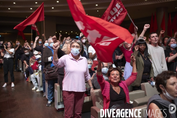 Meeting de Nathalie Arthaud - Lutte Ouvriere