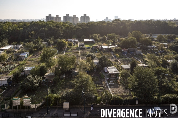 Les jardins ouvriers des vertus a aubervilliers