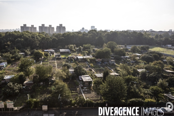 Les jardins ouvriers des vertus a aubervilliers