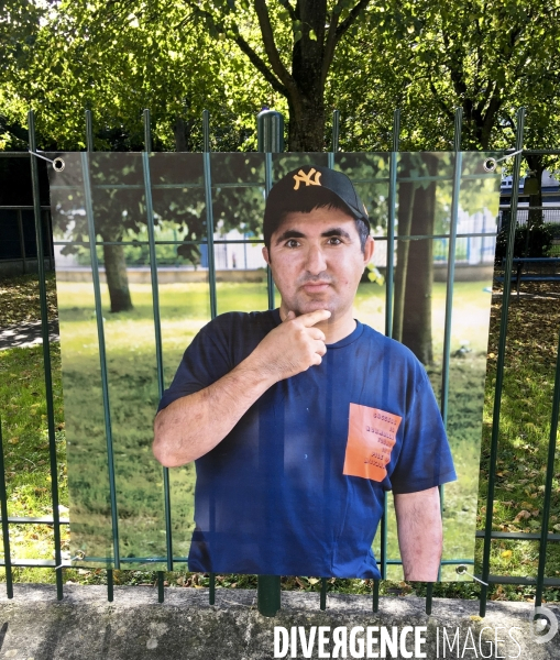 HORS-CADRE TOI-MÊME, une exposition dans la rue de portraits de personnes en situalition de Handicap.