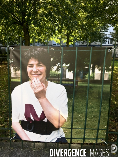 HORS-CADRE TOI-MÊME, une exposition dans la rue de portraits de personnes en situalition de Handicap.