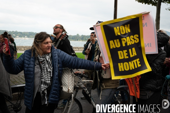 Manifestation contre le Passe Sanitaire