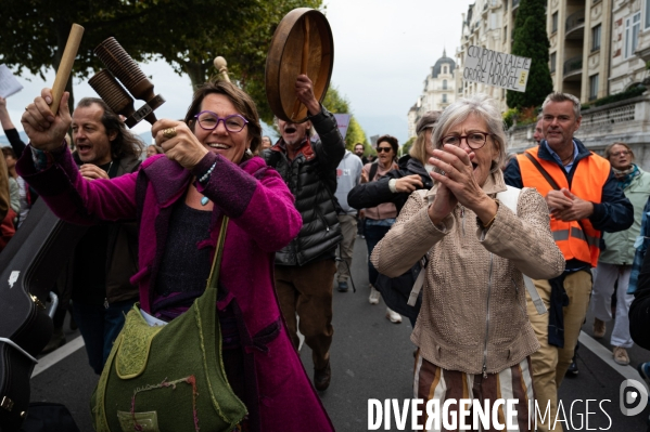 Manifestation contre le Passe Sanitaire