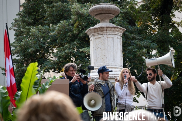 Manifestation contre le Passe Sanitaire