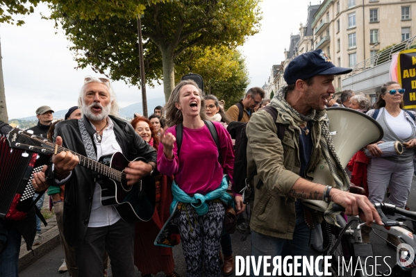 Manifestation contre le Passe Sanitaire