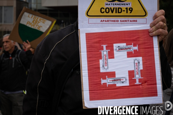 Manifestation contre le Passe Sanitaire