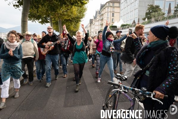 Manifestation contre le Passe Sanitaire