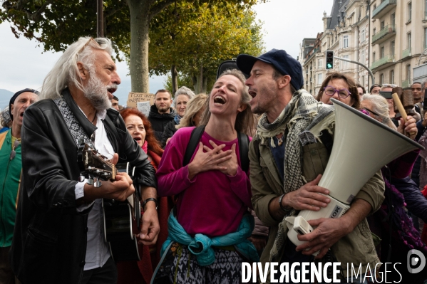 Manifestation contre le Passe Sanitaire