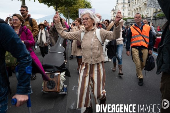 Manifestation contre le Passe Sanitaire