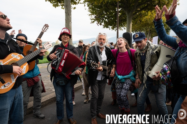 Manifestation contre le Passe Sanitaire