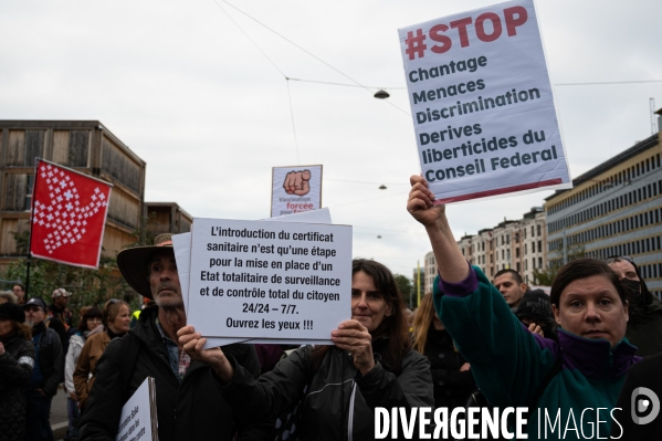 Manifestation contre le Passe Sanitaire