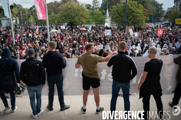 Manifestation contre le Passe Sanitaire