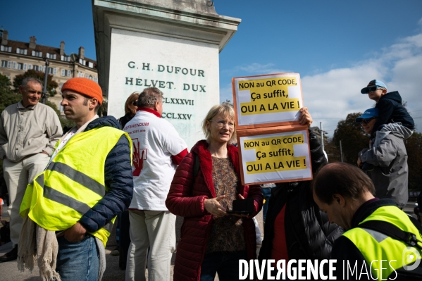 Manifestation contre le Passe Sanitaire