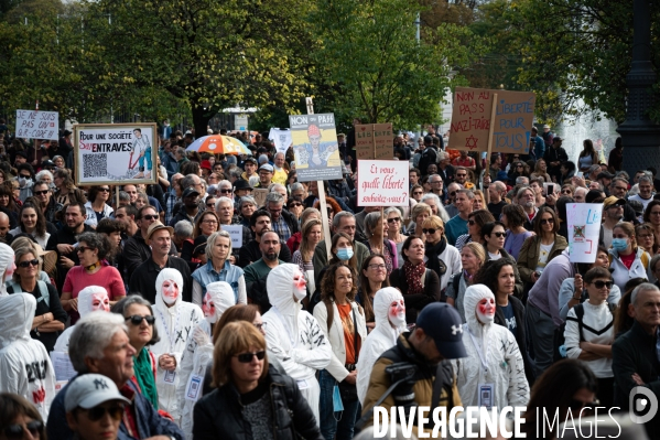 Manifestation contre le Passe Sanitaire