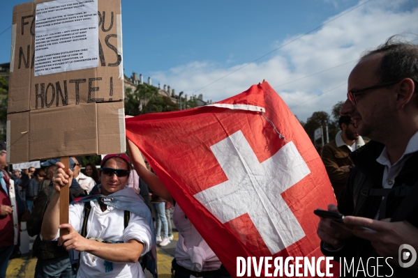 Manifestation contre le Passe Sanitaire