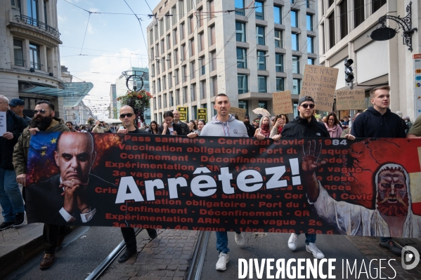 Manifestation contre le Passe Sanitaire