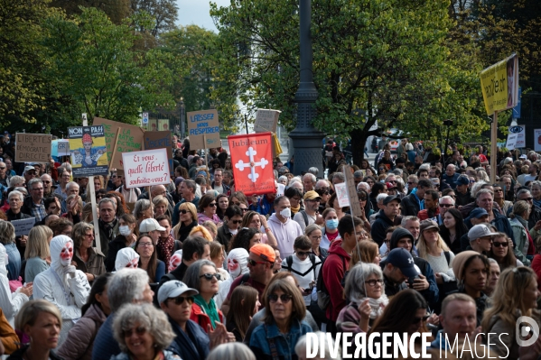 Manifestation contre le Passe Sanitaire