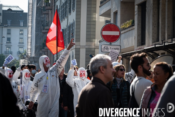 Manifestation contre le Passe Sanitaire