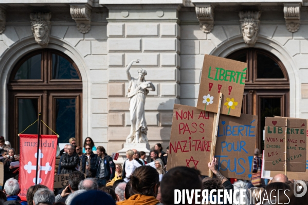 Manifestation contre le Passe Sanitaire