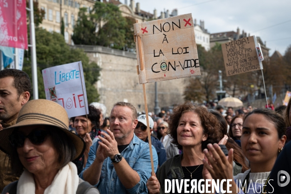 Manifestation contre le Passe Sanitaire