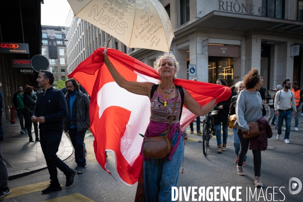 Manifestation contre le Passe Sanitaire