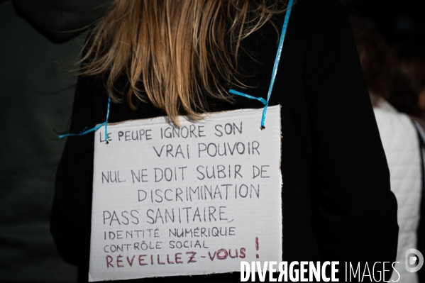 Manifestation contre le Passe Sanitaire