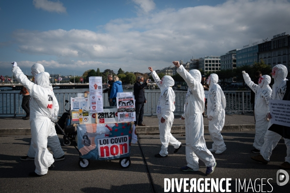 Manifestation contre le Passe Sanitaire