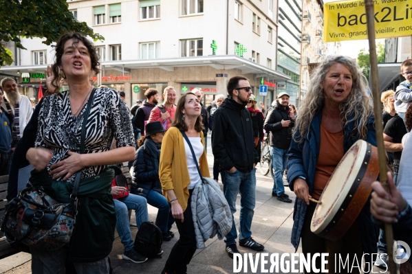 Manifestation contre le Passe Sanitaire