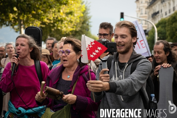 Manifestation contre le Passe Sanitaire