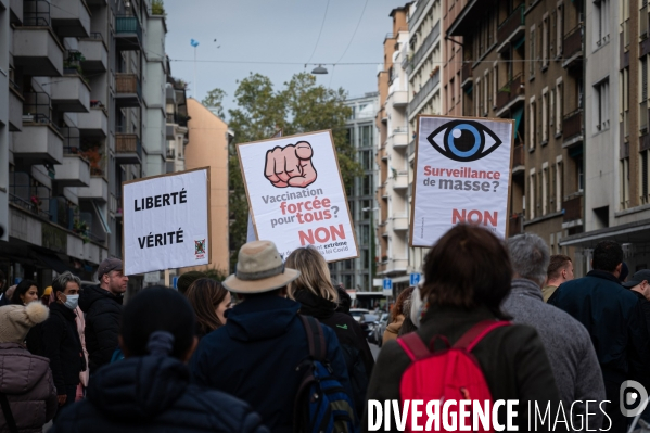 Manifestation contre le Passe Sanitaire