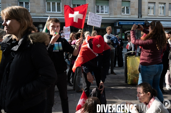 Manifestation contre le Passe Sanitaire