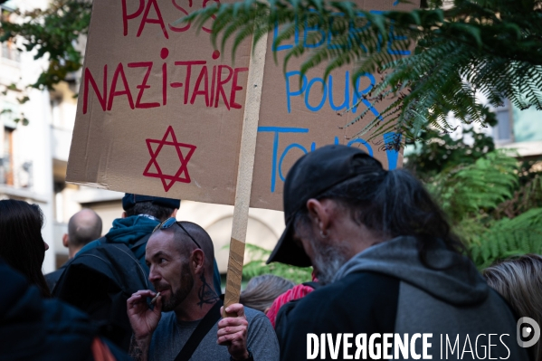 Manifestation contre le Passe Sanitaire