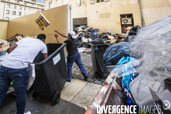 Grève des éboueurs à Marseille