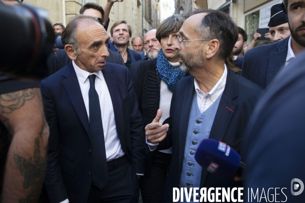 Eric ZEMMOUR reçu à la mairie de Béziers par le maire Robert MENARD