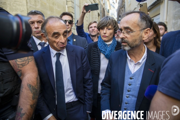 Eric ZEMMOUR reçu à la mairie de Béziers par le maire Robert MENARD