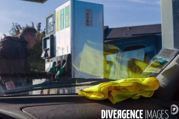 Illustration Gilets Jaunes/carburants