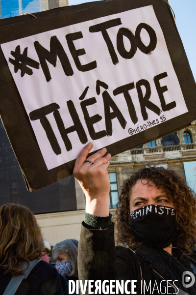 #MeTooTheatre - Paris, 1er rassemblement 16.10.2021