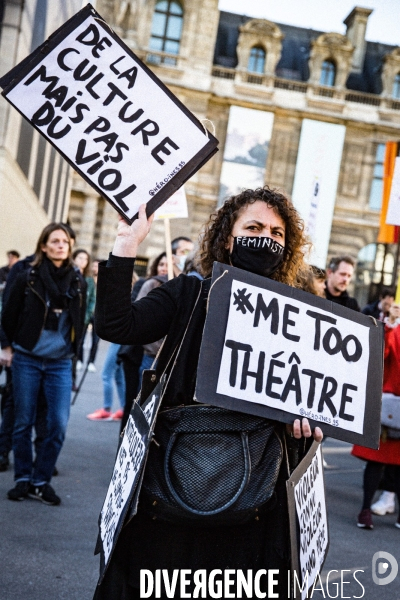 #MeTooTheatre - Paris, 1er rassemblement 16.10.2021