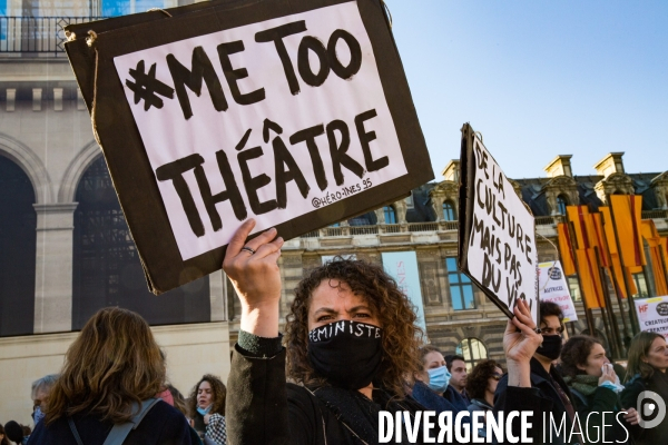 #MeTooTheatre - Paris, 1er rassemblement 16.10.2021