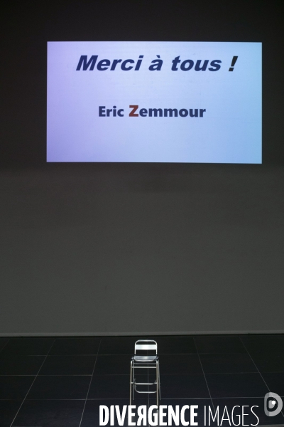 Conférence d Eric ZEMMOUR à Béziers.