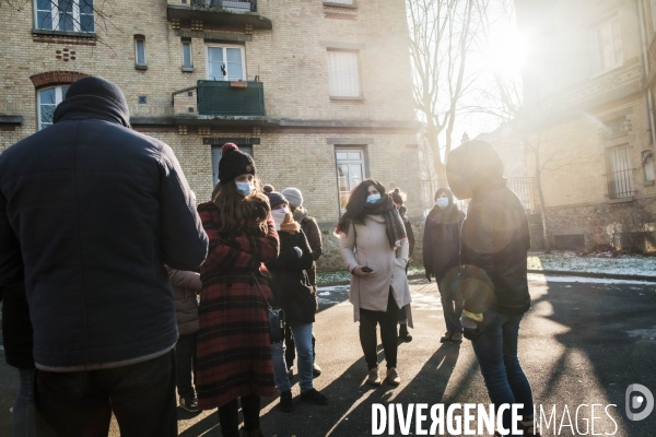 Visite des cités jardins de Stains