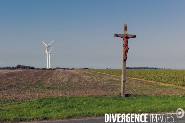 Eoliennes en Normandie