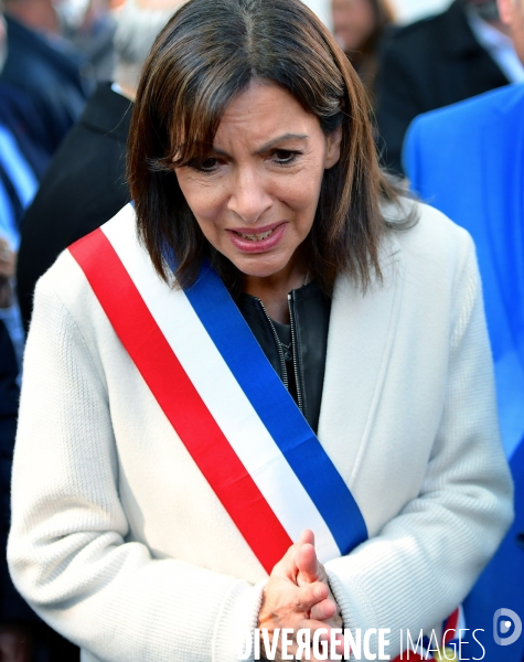 Inauguration de l allée mireille knoll