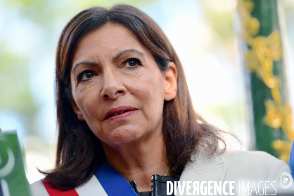 Inauguration de l allée mireille knoll