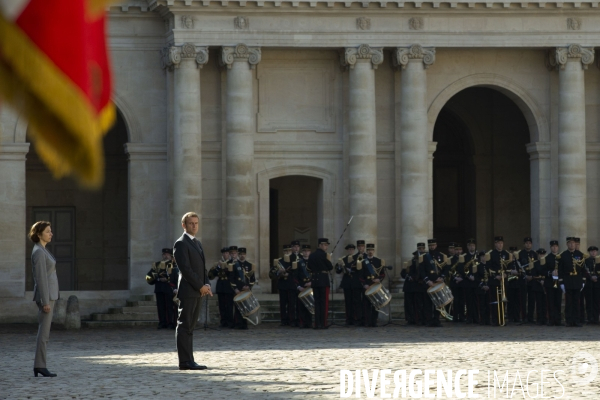 Emmanuel Macron préside la commémoration de l opération Daguet.