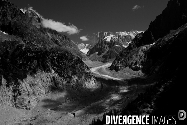 La mer de glace à chamonix