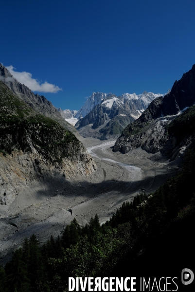 La mer de glace à chamonix