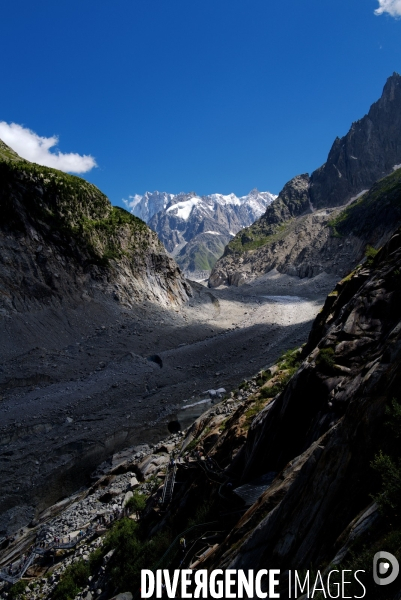 La mer de glace à chamonix